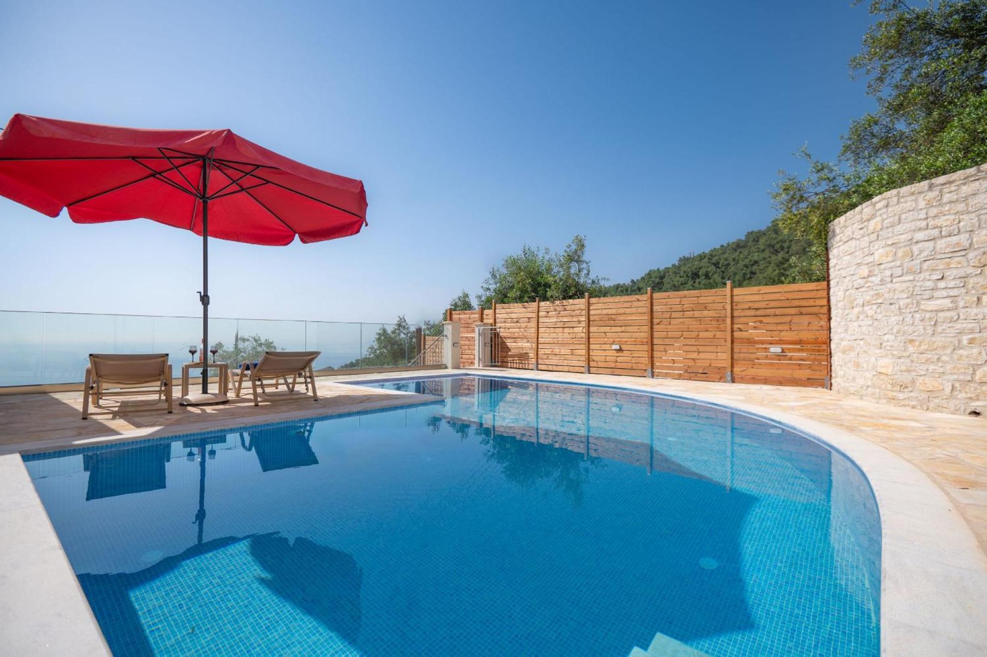 Villa Theview Katávolos Eksteriør billede