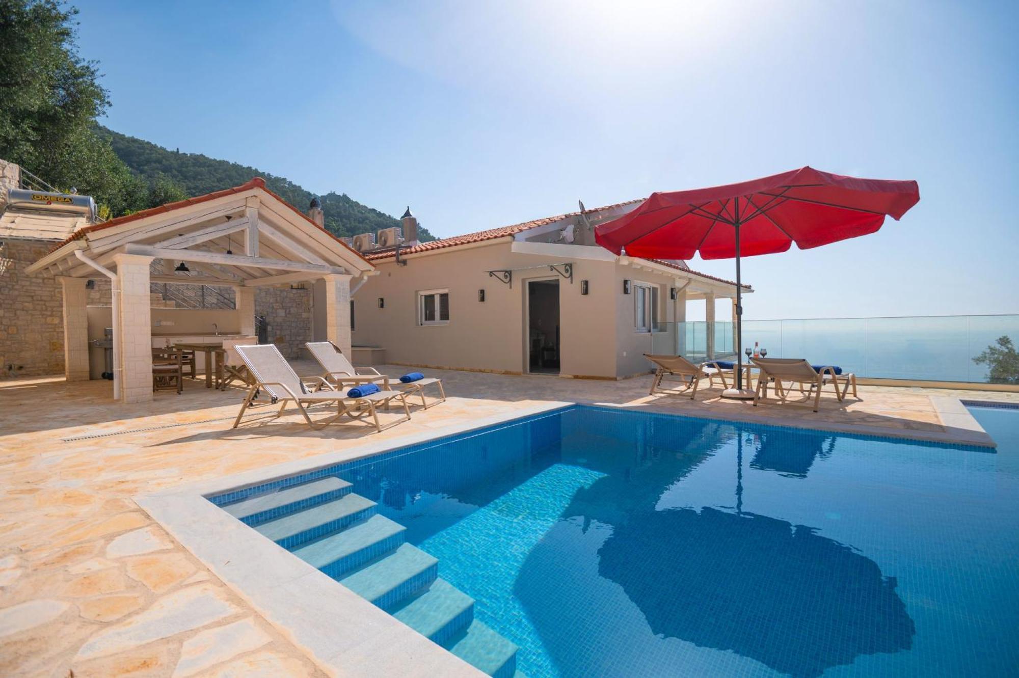 Villa Theview Katávolos Eksteriør billede